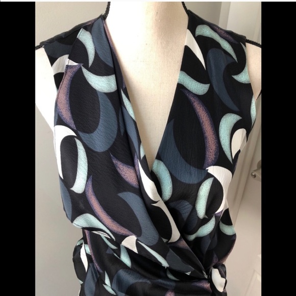 DVF Balisi multicolored balisi crescents top - Picture 7 of 11